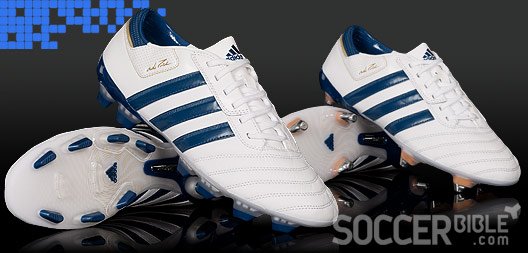 adidas adiPure III Football Boots - Running White/Blue/Gold - featured image