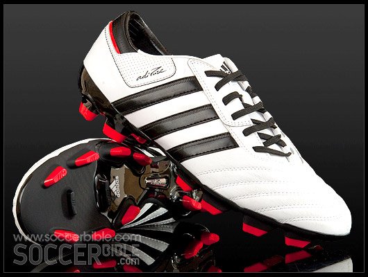 adidas adiPure III Football Boots - White/Black/Poppy Red - featured image