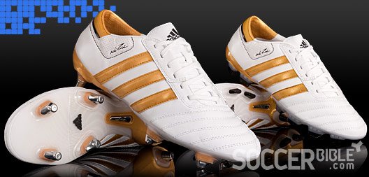 adidas adiPure III Football Boots - White/Gold/Black - featured image