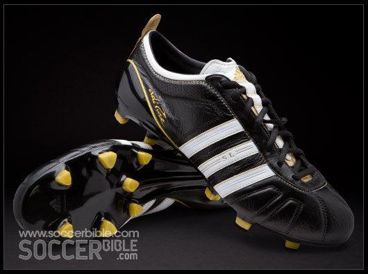 adidas adiPure IV SL Football Boots - Black/White/Metallic Gold - featured image