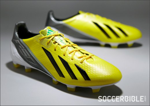 adidas adizero F50 Football Boots - Yellow/Black/Green - featured image
