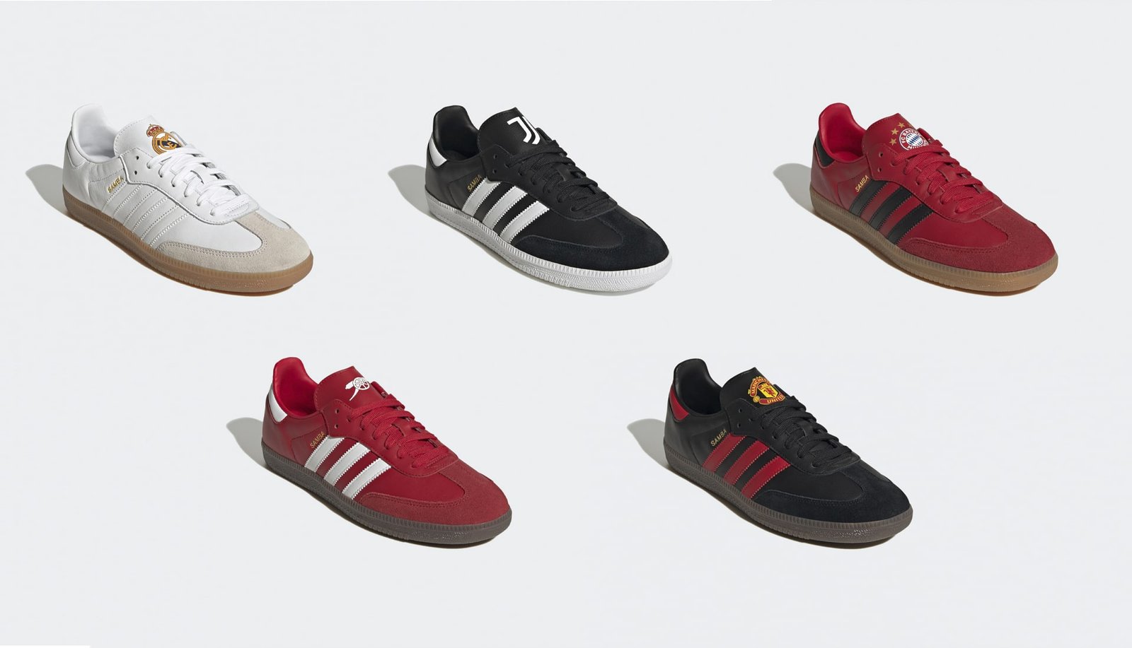 adidas Drop Samba Sneakers In European Team Colours - featured image