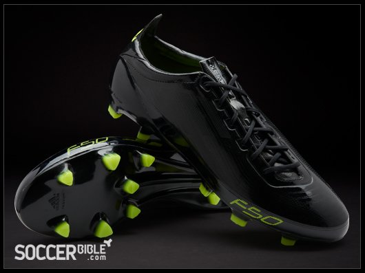 adidas F50 adiZero Football Boots - Black/Black/Electricity - featured image