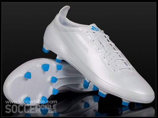 adidas F50 adizero Football Boots - Lightning White/Cyan - featured image