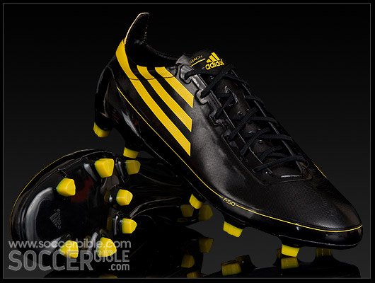 adidas F50 adiZero Football Boots - Black/Sun/Gold - featured image