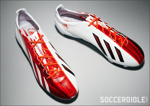 adidas F50 adizero Messi Football Boots - Red/White - featured image