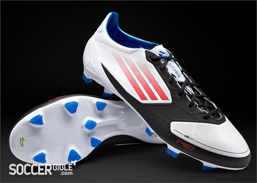 adidas F50 adizero miCoach Football Boots - White/Energy/Black - featured image