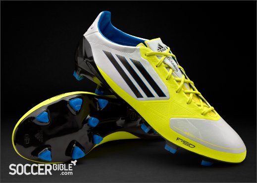 adidas F50 adizero miCoach Football Boots - White/Lime/Onix - featured image