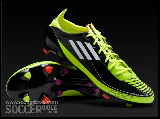 adidas F50 adizero Prime Football Boots - Black/White/Electricity - featured image