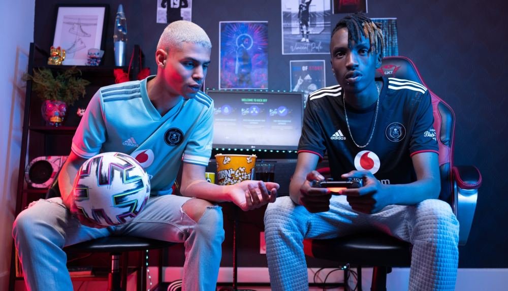 adidas Launch 21/22 Orlando Pirates Home & Away Shirts - featured image