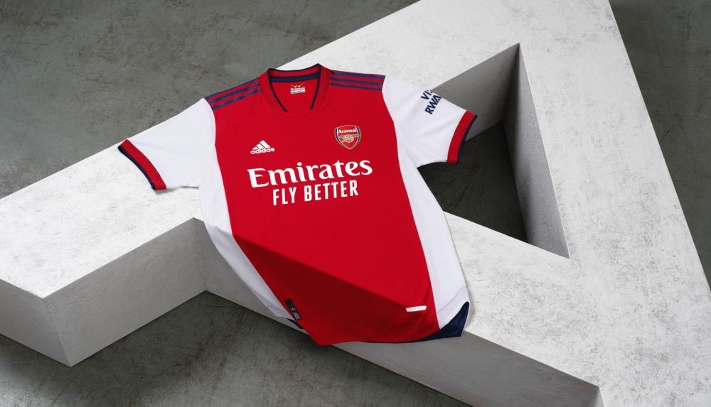 adidas Launch Arsenal 21/22 Home Shirt - featured image