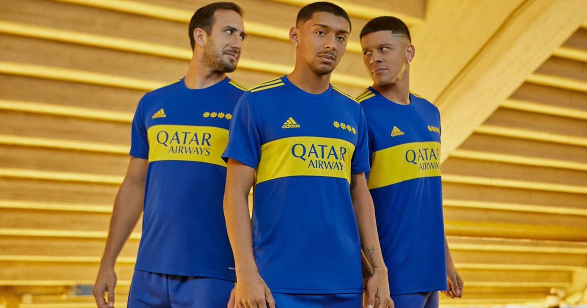 adidas Launch Boca Juniors 21/22 Home Shirt - featured image
