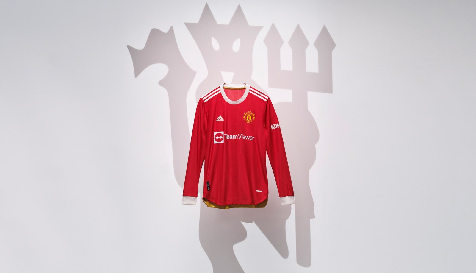 adidas Launch Manchester United 21/22 Home Shirt - featured image