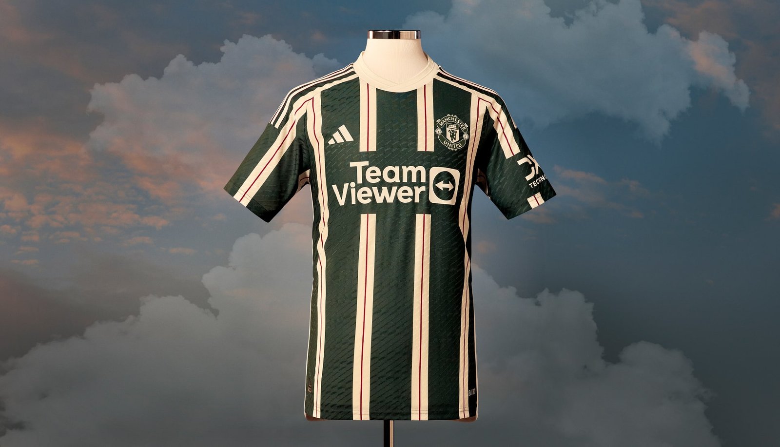 adidas Launch Manchester United 23/24 Away Shirt - featured image