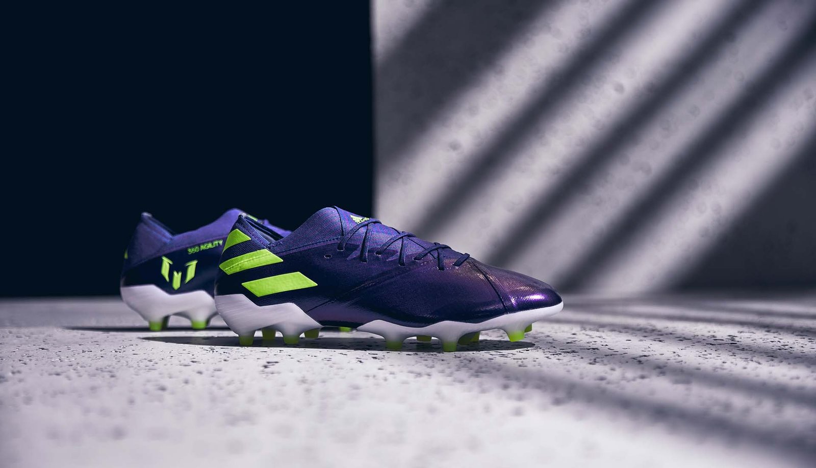 adidas Launch Nemeziz Messi 19.1 "Indigo/Green/Glory" - featured image