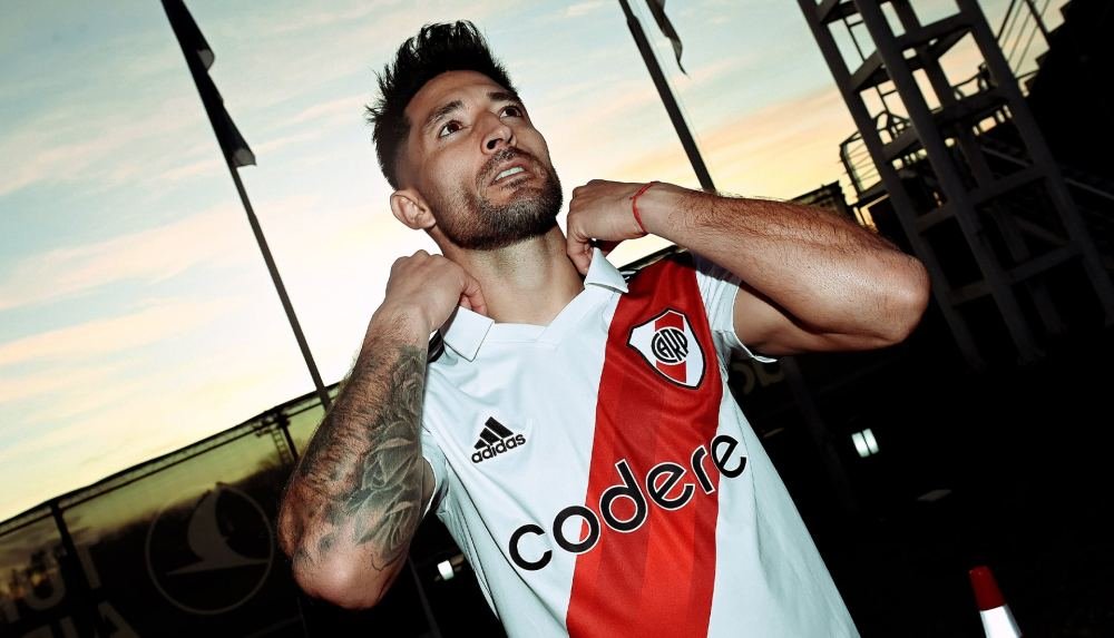 adidas launch River Plate 22/23 Home Shirt - featured image