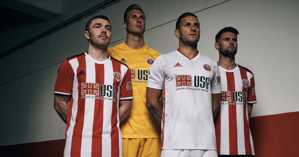 adidas Launch Sheffield United 19/20 Home & Away Shirts - featured image