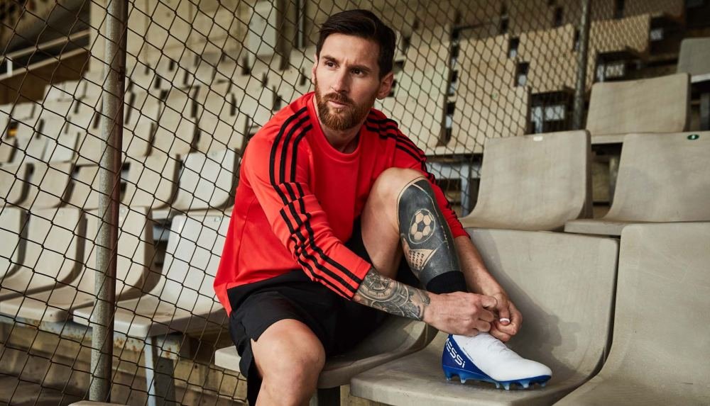 adidas Launch The Nemeziz Messi 18.1 "White/Black/Blue" - featured image