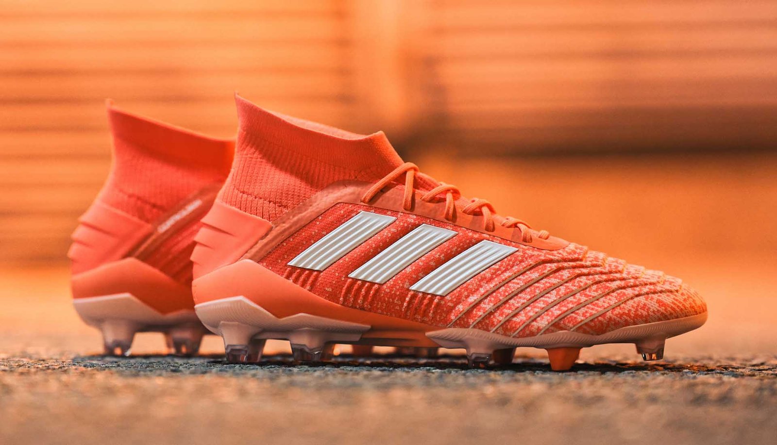 adidas Launch The Predator 19.1 Women's "Coral/White/Glow Pink" - featured image