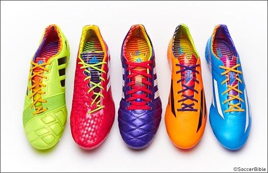New brightly coloured boot pack kicks off the countdown to Brazil. - featured image