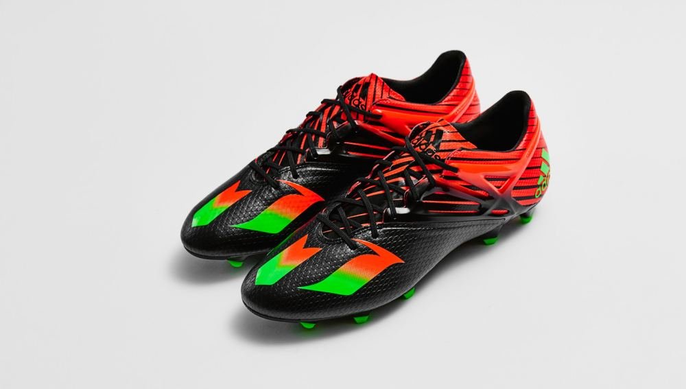 adidas MESSI 15.1 "Black/Solar Green/Red" - featured image