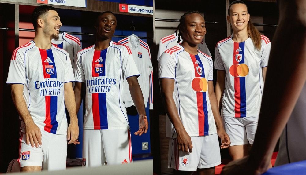adidas & Olympique Lyon Channel Ancient Power For 25/26 Home Kit - featured image
