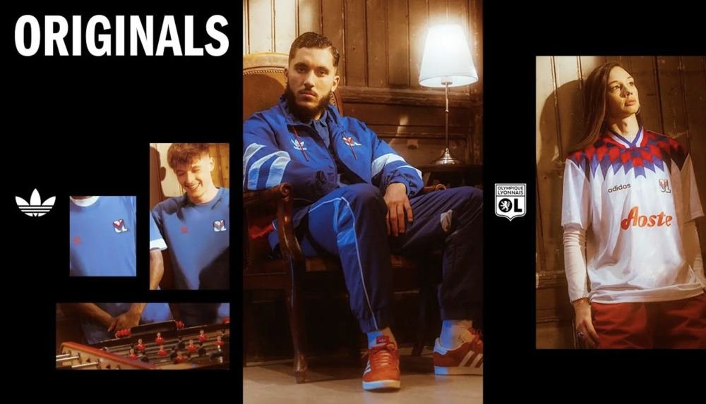adidas & Olympique Lyonnais Drop Retro Originals Collection - featured image