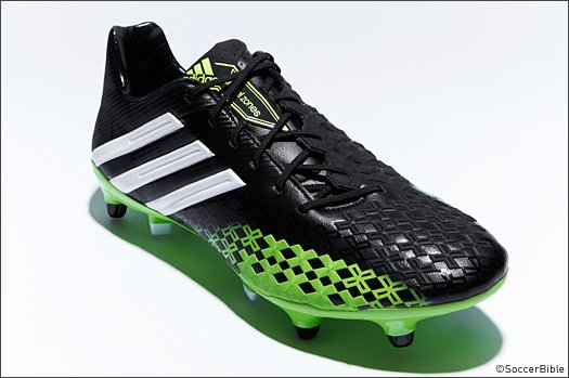 adidas Predator LZ Football Boots - Black/Green/White - featured image