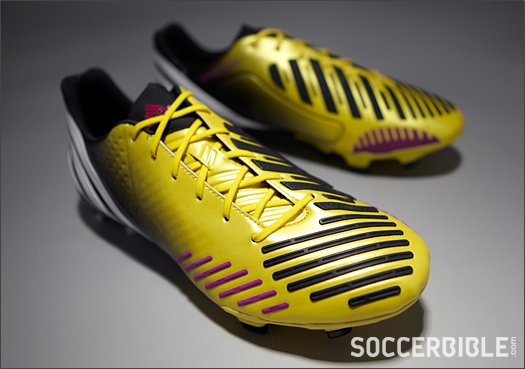 adidas Predator LZ Football Boots - Yellow/White/Pink - featured image