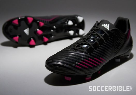 adidas Predator LZ SL Football Boots - Black/Pink/Iron - featured image