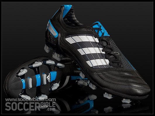 adidas Predator X Football Boots - Black/White/Cyan - featured image