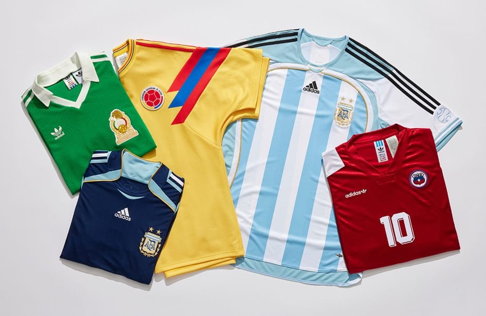 adidas Raid the Archives To Bring Back Five Iconic National Jerseys - featured image