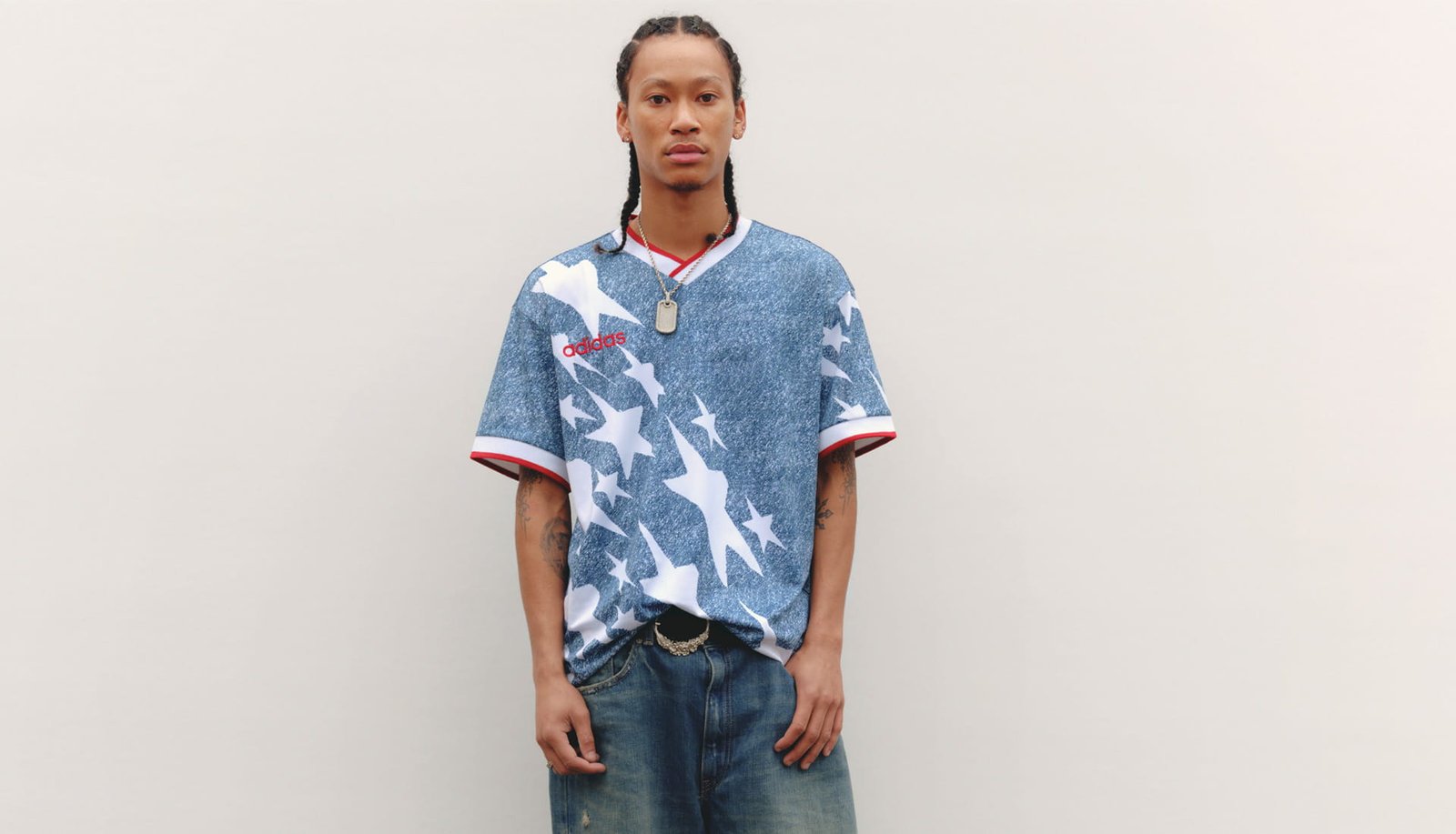 adidas Revives the Cult Classic U.S. Denim Away Shirt - featured image