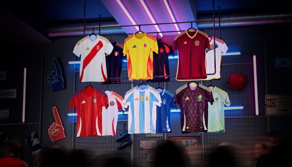 adidas Unveil Home & Away Shirts For 2024 Copa America - featured image