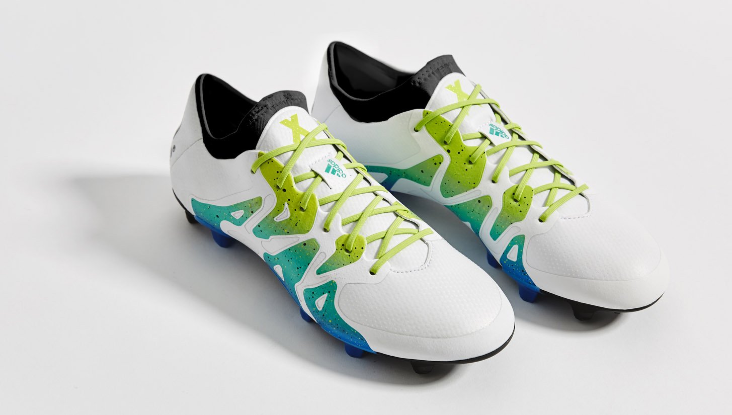 adidas X 15.1 "White/Semi Solar Slime" - featured image