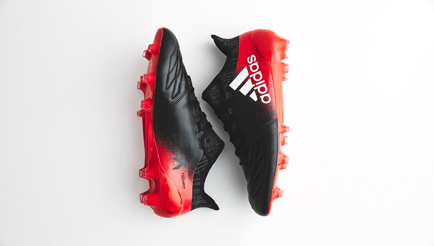 adidas X 16.1 Leather "Black/White/Red" - featured image