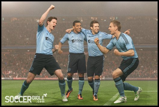 Ajax 2011-12 Away Shirt - adidas Football Shirts - featured image