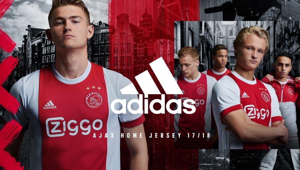 Ajax 2017/18 adidas Home Shirt - featured image