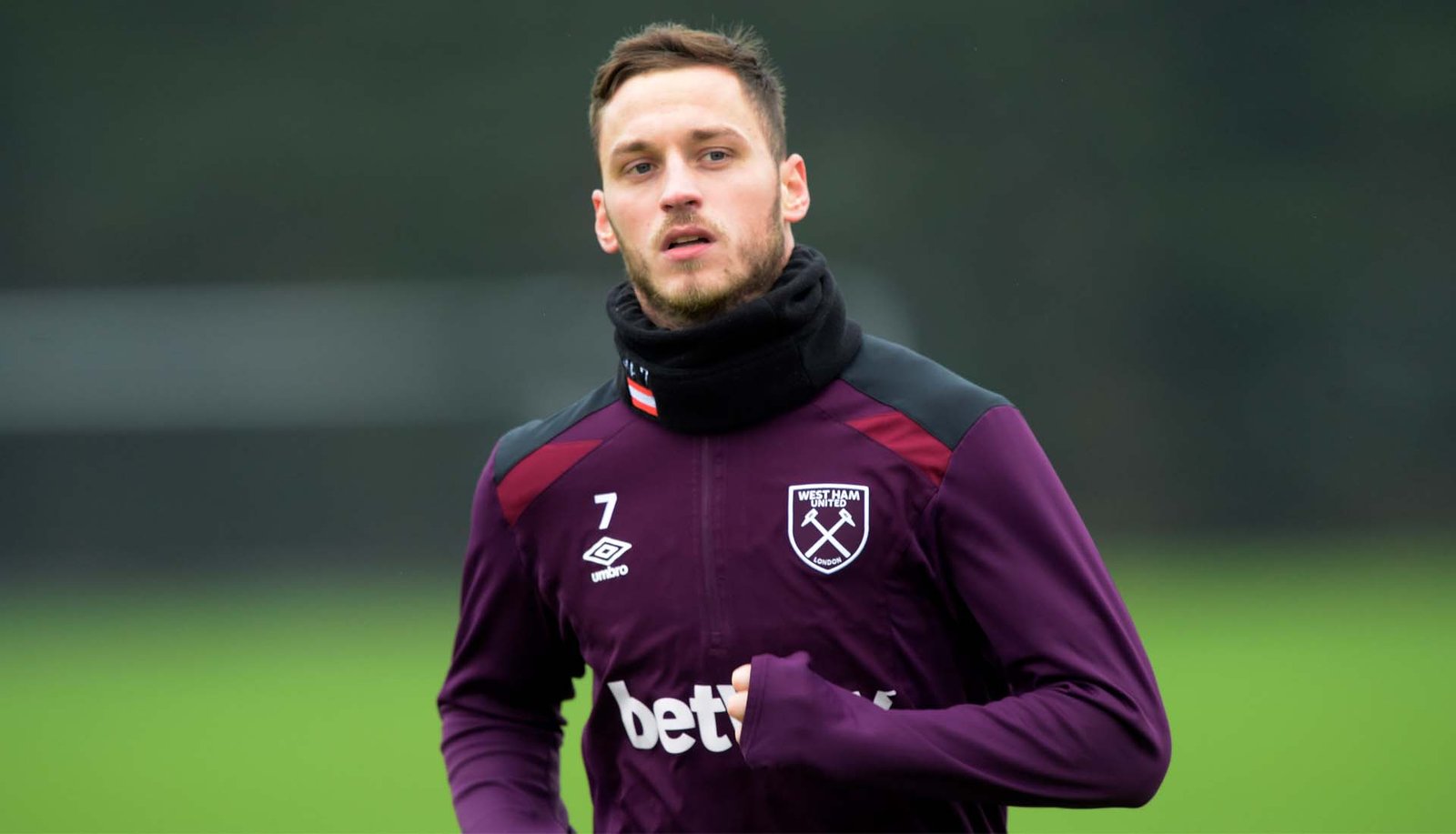 Arnautovic Trains In Upcoming PUMA Future 18.1 Colourway - featured image