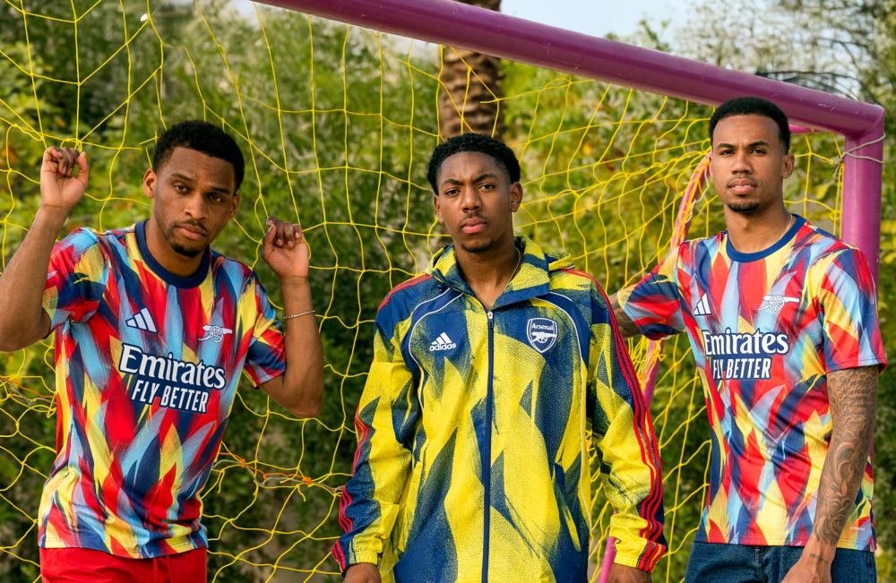 Arsenal & adidas Launch Vibrant Pre-Match Jersey Alongside Culturewear Collection - featured image