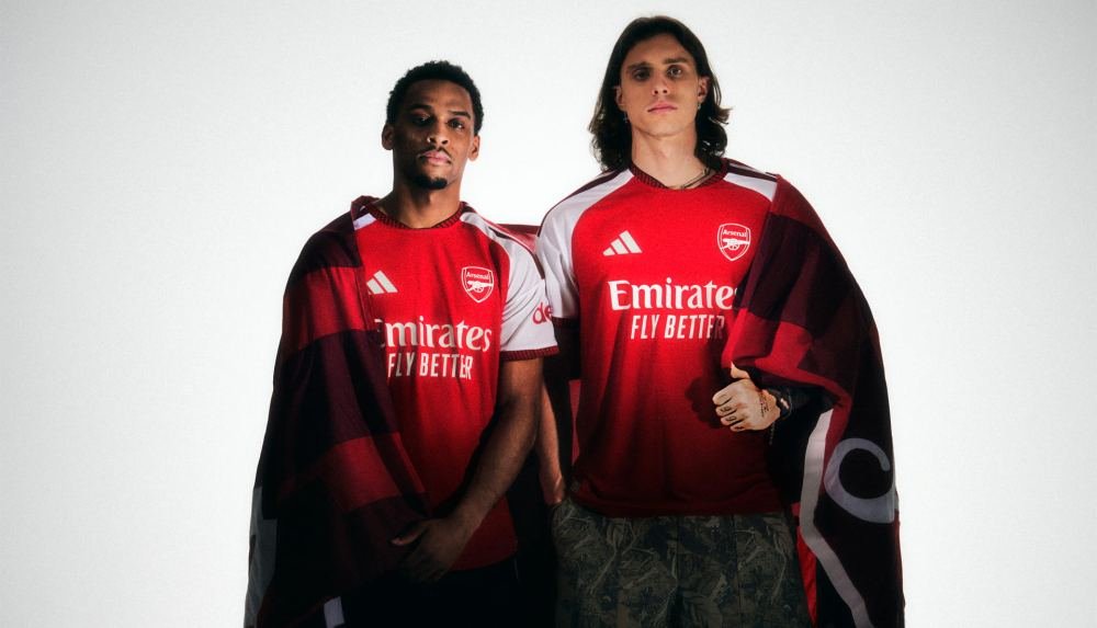 Arsenal and adidas Drop 26/27 Home Shirt - featured image