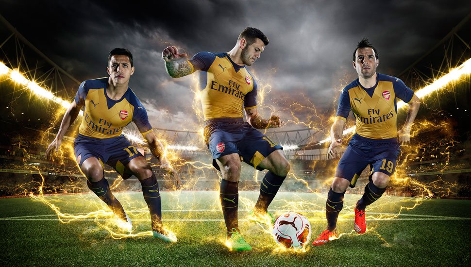 Arsenal Away 15/16 by PUMA - featured image