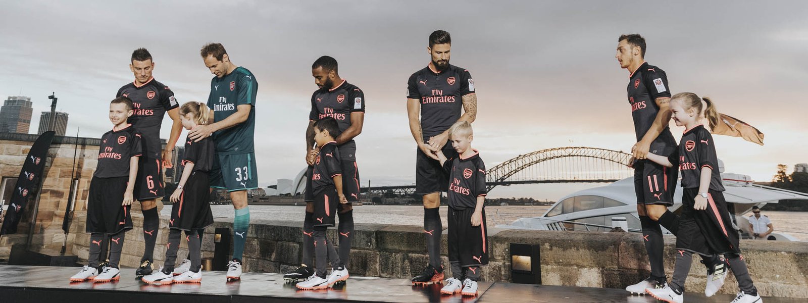 Arsenal Launch 2017/18 PUMA Third Shirt in Sydney - featured image