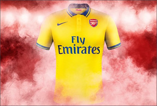 Arsenal Reveal 2013/14 Nike Away Shirt - featured image