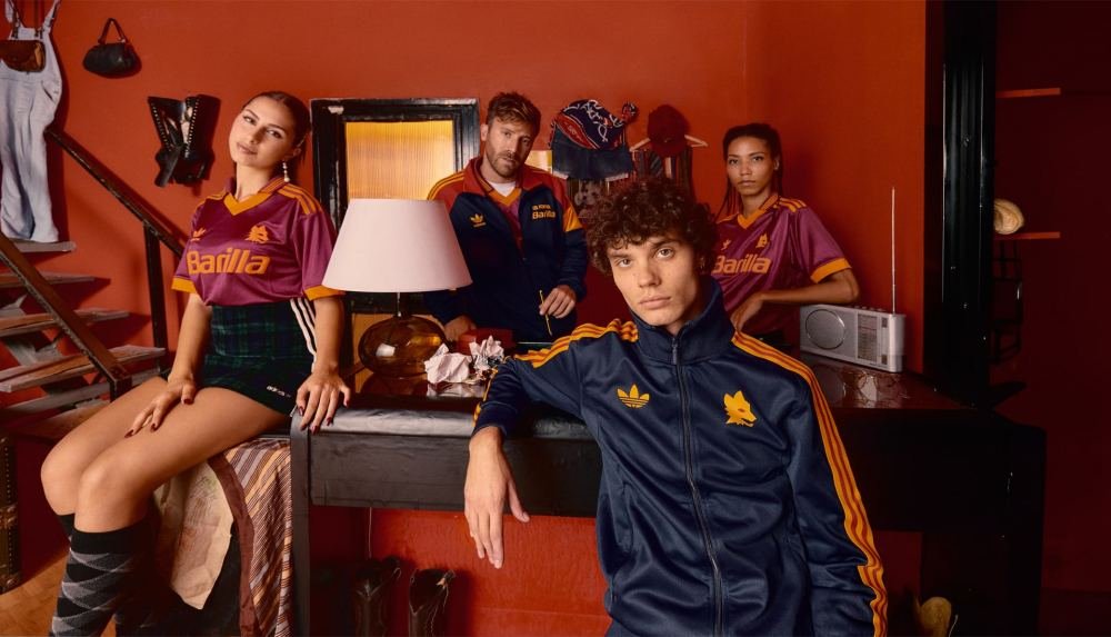 AS Roma & adidas Unveil The New Originals Bring Back Collection - featured image
