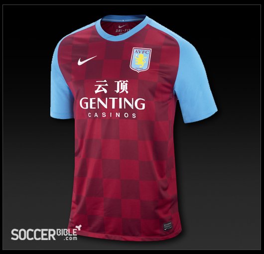 Aston Villa Home Kit 2011-2012 - Nike Football Shirt - featured image