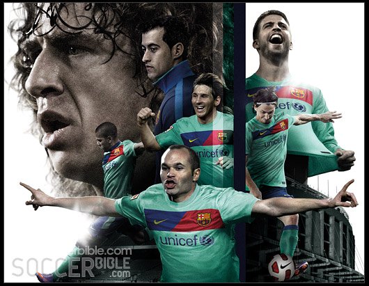 Barcelona Away 10/11 Nike Football Shirt - featured image