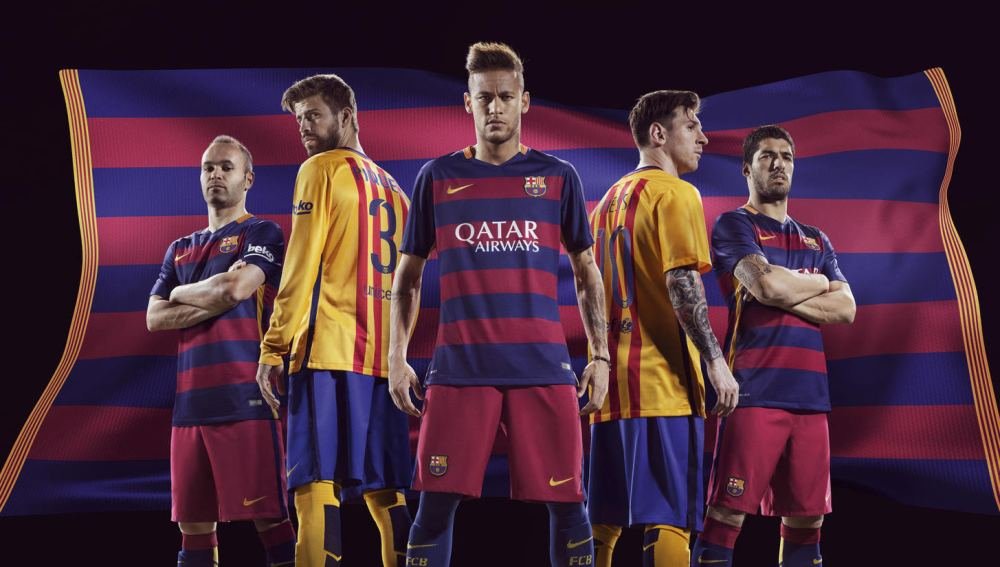 Barcelona 2015/16 Home & Away Kits - featured image