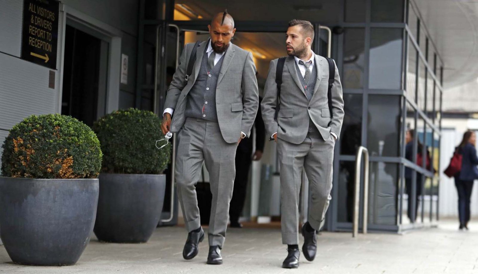 Barcelona Players Debut Thom Browne Suits - featured image