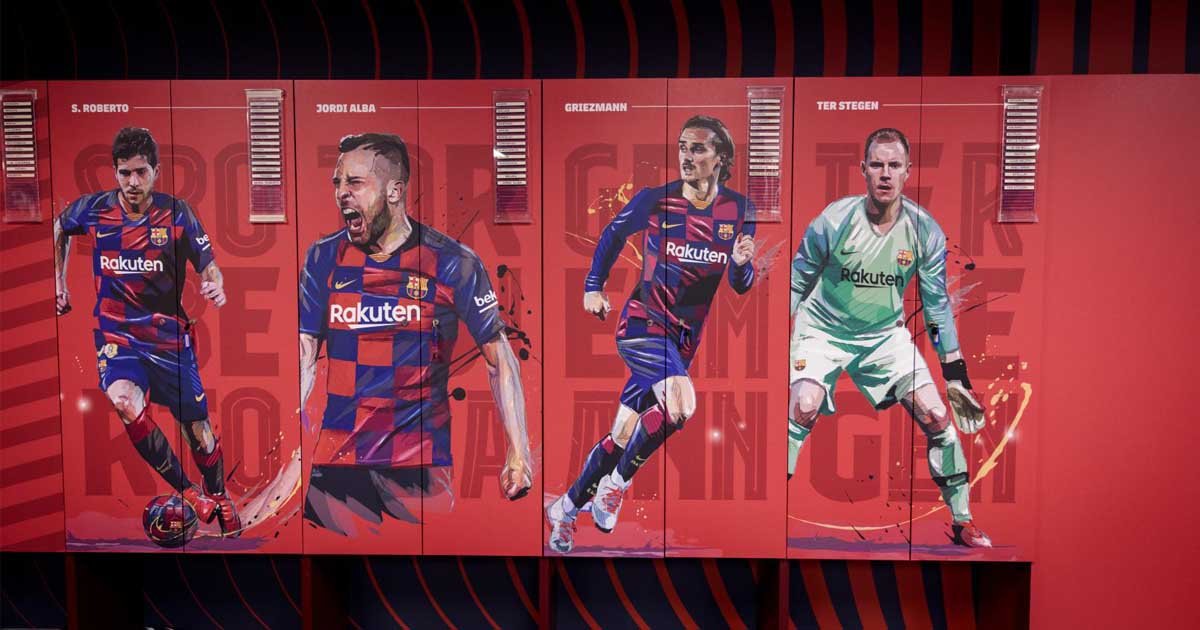 Barcelona Unveil New Look Changing Room - featured image